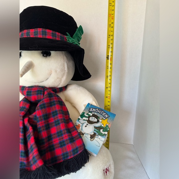 NWT Vintage 1997 Snowden Plush Snowman - Target Exclusive Christmas - Picture 12 of 13